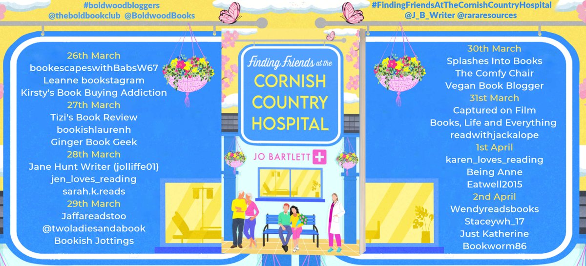 'Another magical romantic read perfect for escaping into' says @BookishJottings about #FindingFriendsAtTheCornishCountryHospital by @J_B_Writer bookishjottings.com/2024/03/29/fin… @BoldwoodBooks