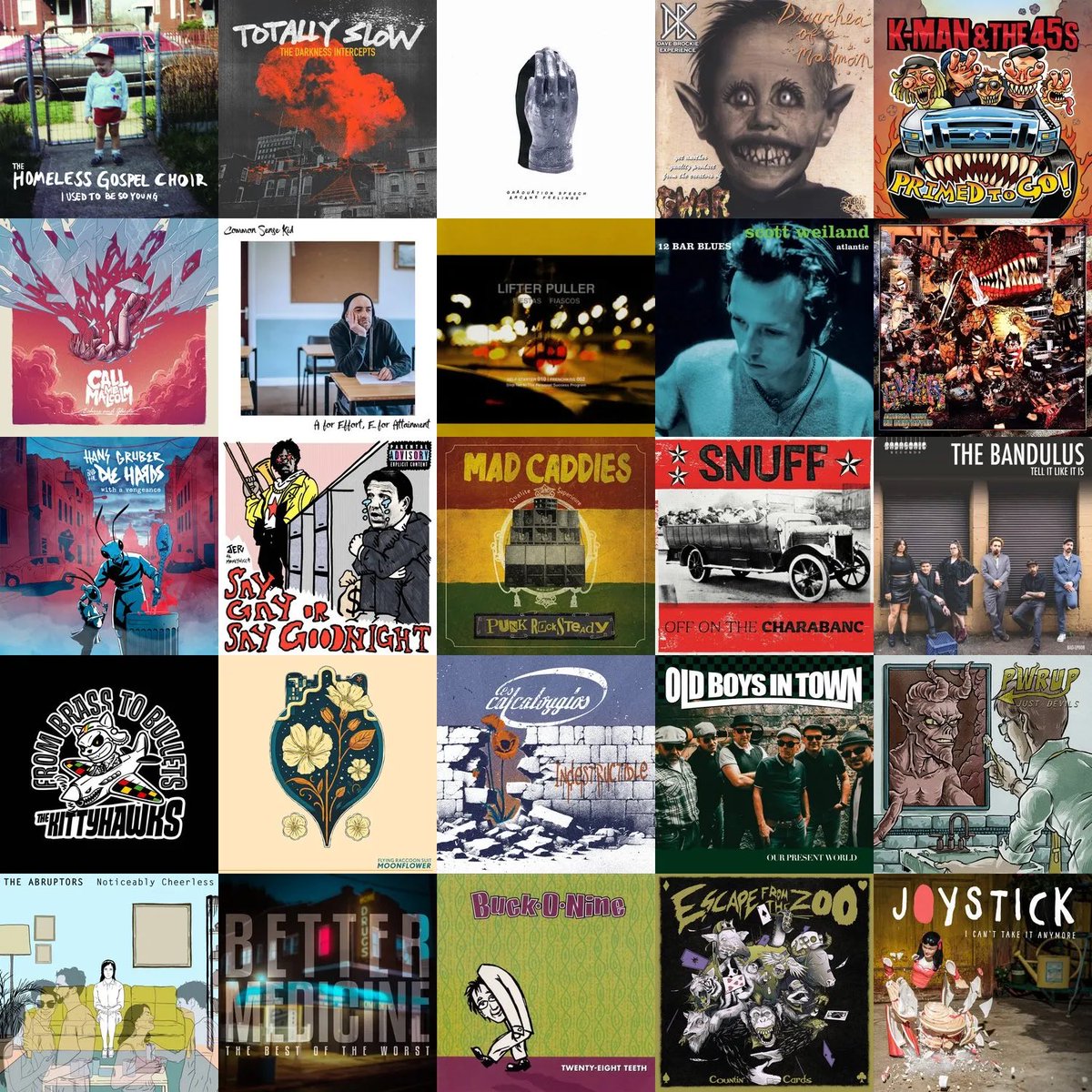 It’s Friday and you know what that means. This week’s music 5x5!