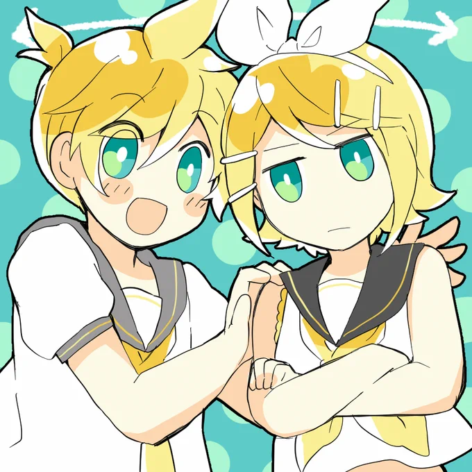 【 #鏡音版深夜の60分1本勝負】 お題  「入れ替わり」 