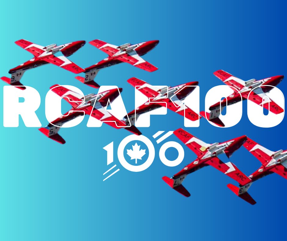April 1st marks the 100-year anniversary of the Royal Canadian Air Force! #RCAF100 This year, we are thrilled and honoured to play our role in celebrating this centennial by bringing together a lineup of aircraft like the fans in Atlantic Canada have not seen in many years!