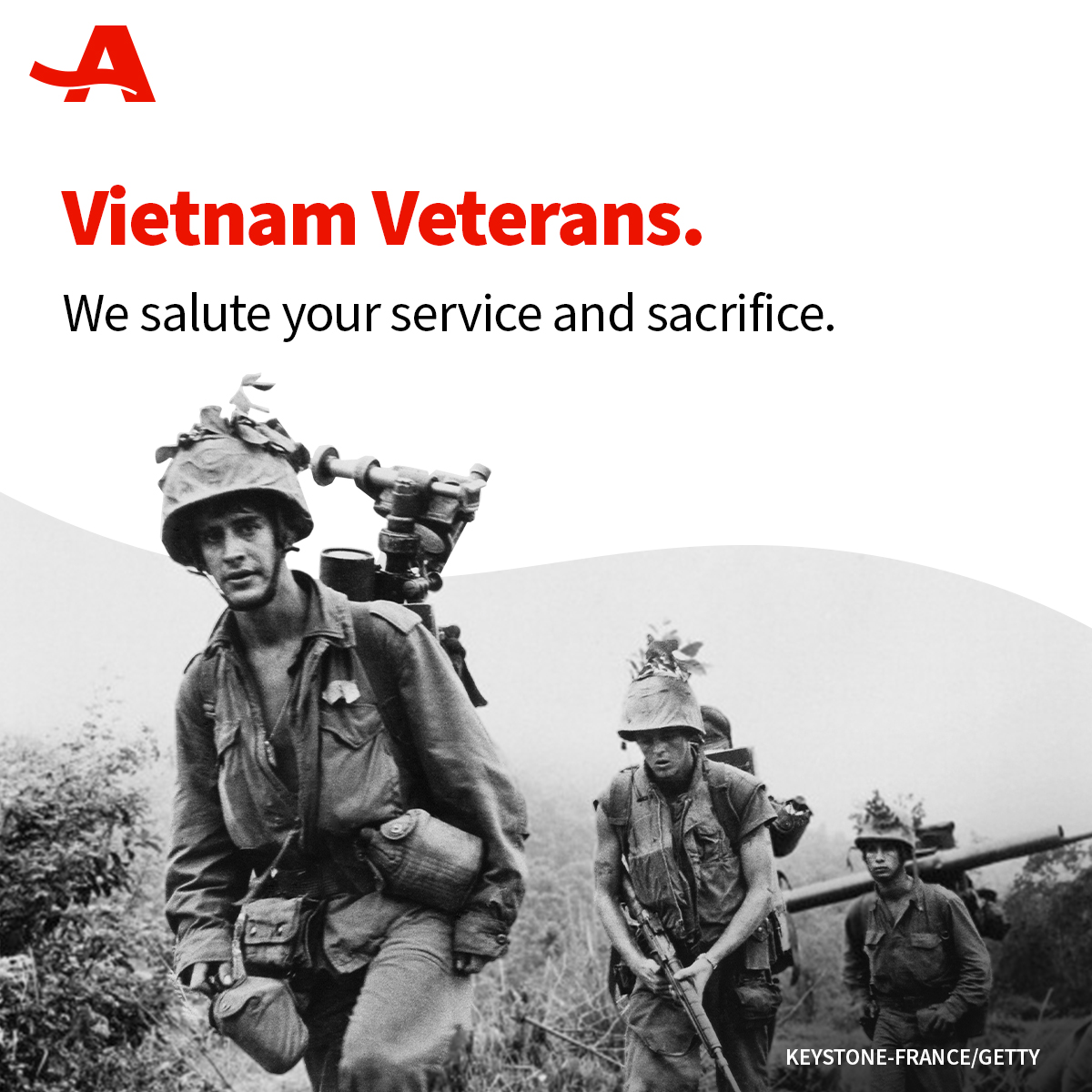 To the men and women who served our country in Vietnam, thank you. To those who never received the homecoming you deserved, welcome home. Our nation owes a debt of gratitude for your service and sacrifice. We salute your legacy. #AARPsalutesVets