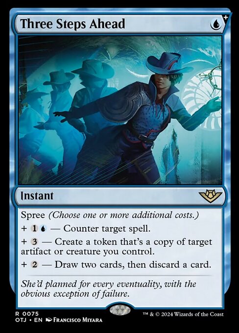 This looks like a good modal blue spell for the #mtgcube. Countering spells, copying creatures/artifacts, and providing catalog effects are all valuable options, reminiscent of cards like mystic confluence, sublime epiphany, and This looks like a good modal blue spell for the #mtgcube. Countering spells, copying creatures/artifacts, and providing catalog effects are all valuable options, reminiscent of cards like mystic confluence, sublime epiphany, and