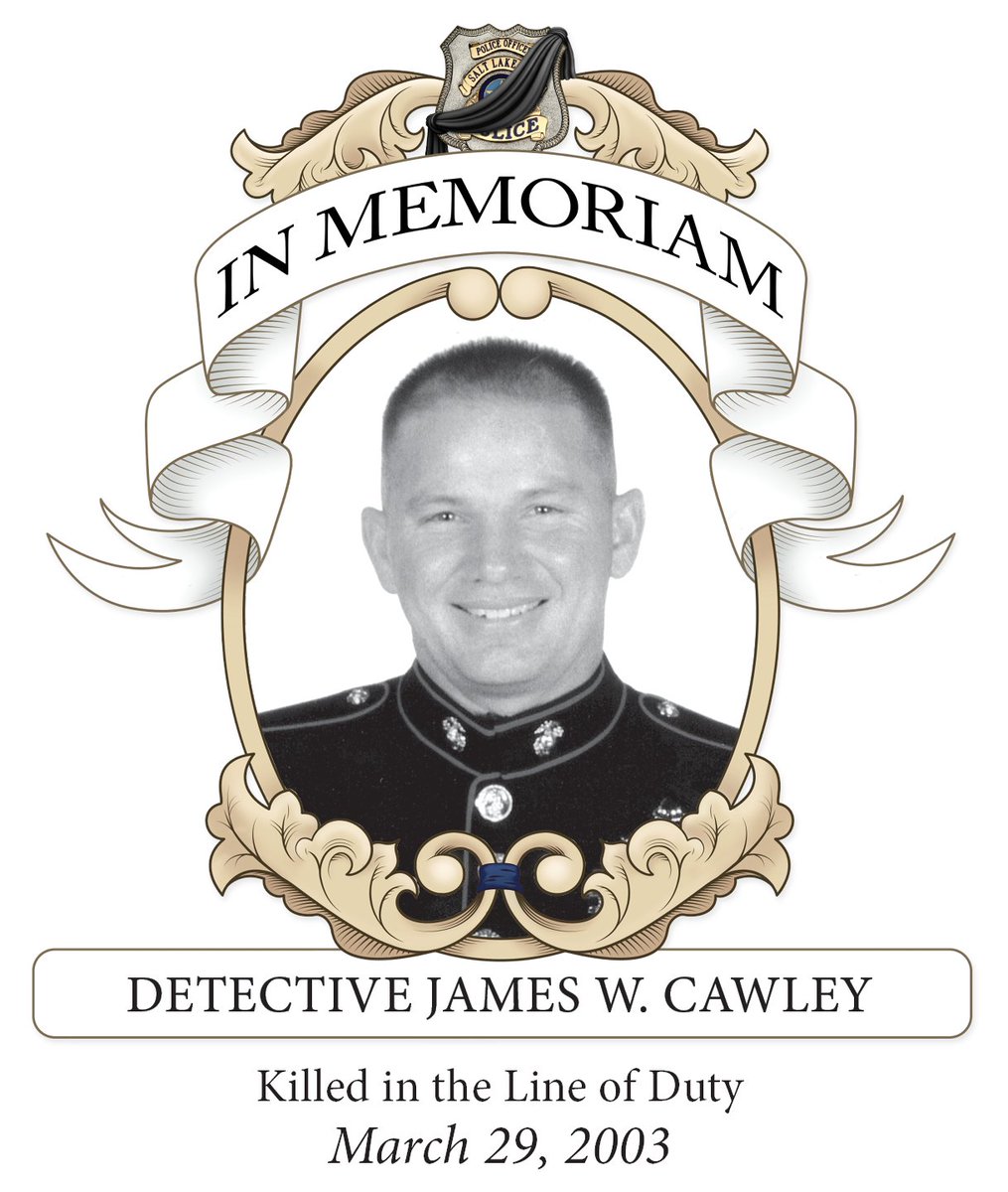 21 years ago, Detective James W. Cawley died while serving our country in Iraq. Whether serving our community as a police officer or a Marine in another country, Cawley was willing to sacrifice his life for others. We will #NeverForget his legacy. #SaltLakeCity #SLCPD #SLC