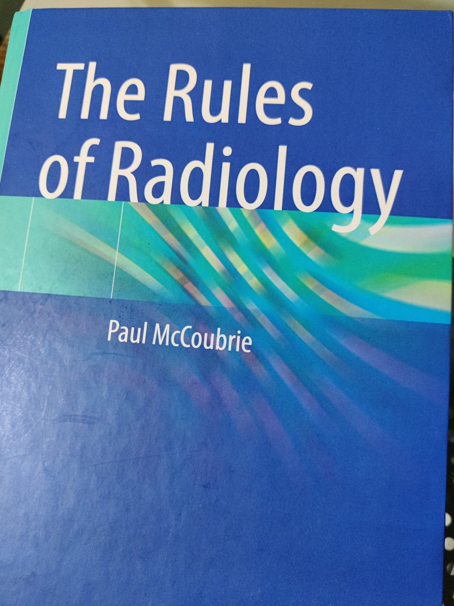 Greetings from India @PMccoubrie ! A wonderful book, just finished reading. Would recommend to all radiology residents (& consultants too). Some of the quotes deserve to be put up as posters in reporting rooms. Also gives a nice snapshot of radiology work in the NHS👌