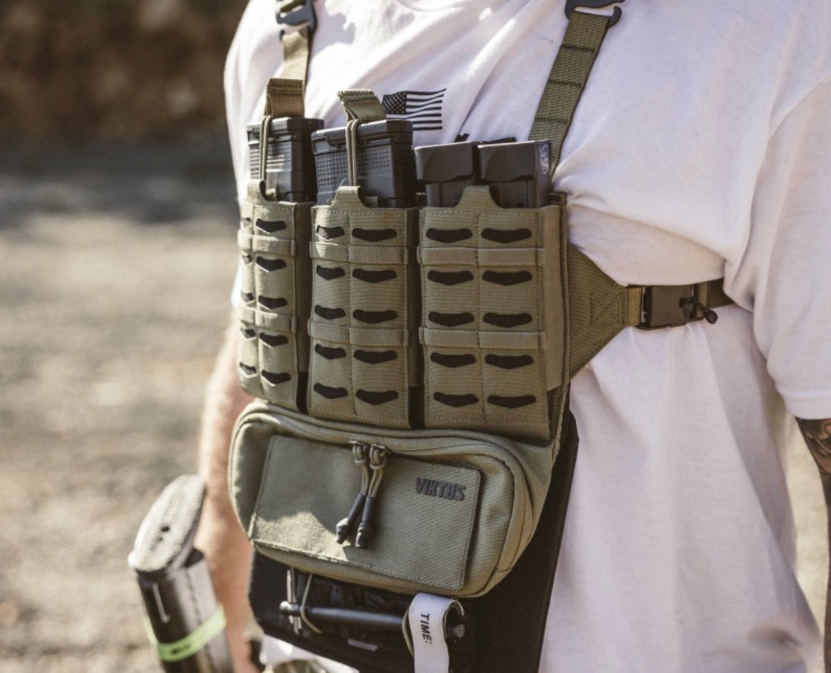 MULTI-CALIBER WORKHORSE
The Taculus™ MX chest rig is designed to withstand the most challenging conditions, making it perfect for range days or operational use. 

NEW PRODUCTS: 
viktos.com/collections/ne…

#VIKTOS #VIKTOSBrand #Spring24 #TaculusMX #Chestrig