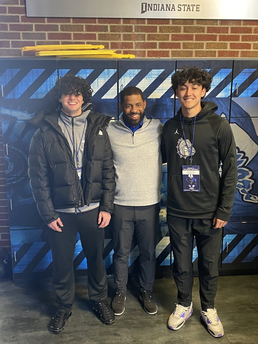 Had a great junior day this past weekend <a href="/IndStFB/">Indiana State Football</a>, Thankful for the opportunity to explore the facilities and campus!

<a href="/COACHCOFFER/">COACH COLLIN COFFER</a> <a href="/SycamoreFBRec/">Sycamore FB Recruiting</a>
@AndrewBementISU <a href="/BHSdogsfootball/">BHS Football</a>
<a href="/Bryan_Ault/">Bryan Ault - Midwest Scout</a> <a href="/CE_Stars7v7/">CE Stars</a> @PrepRedzonelN