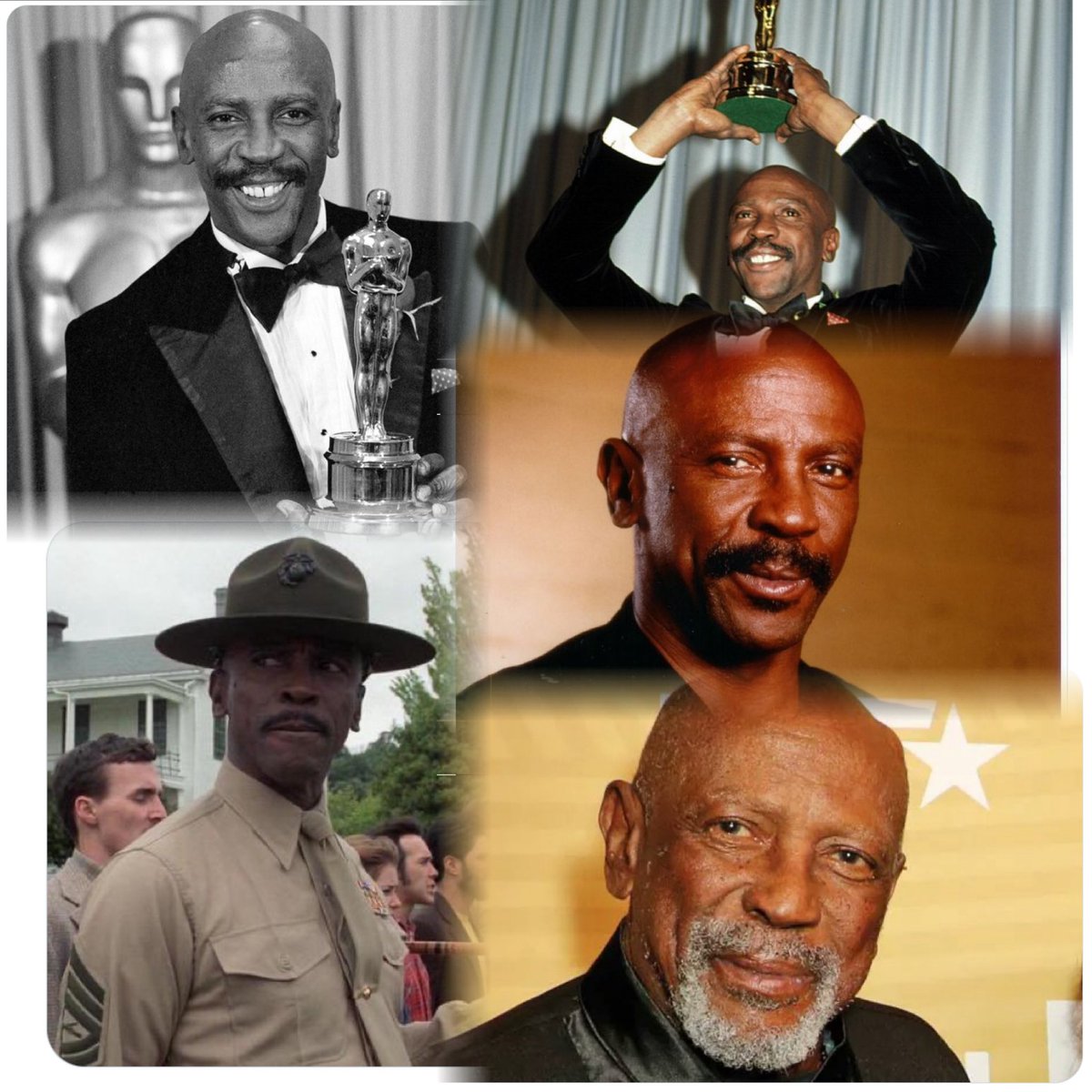 We remember acting great #LouGossettJr. 87. He was the first African-American to win a best actor award for best supporting actor for his role in the movie an officer and a gentleman. He also wanted Emmy for his role in Roots as fiddler.