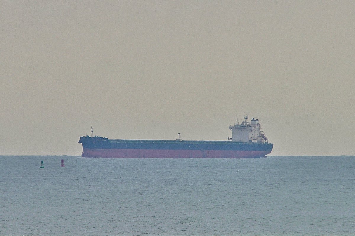 The KMARIN GOTEBORG, IMO:9643300 en route to Baltimore, Maryland @BShipspotting @BaltoChes flying the flag of the Marshall Islands 🇲🇭. #ShipsInPics #BulkCarrier #KmarinGoteborg