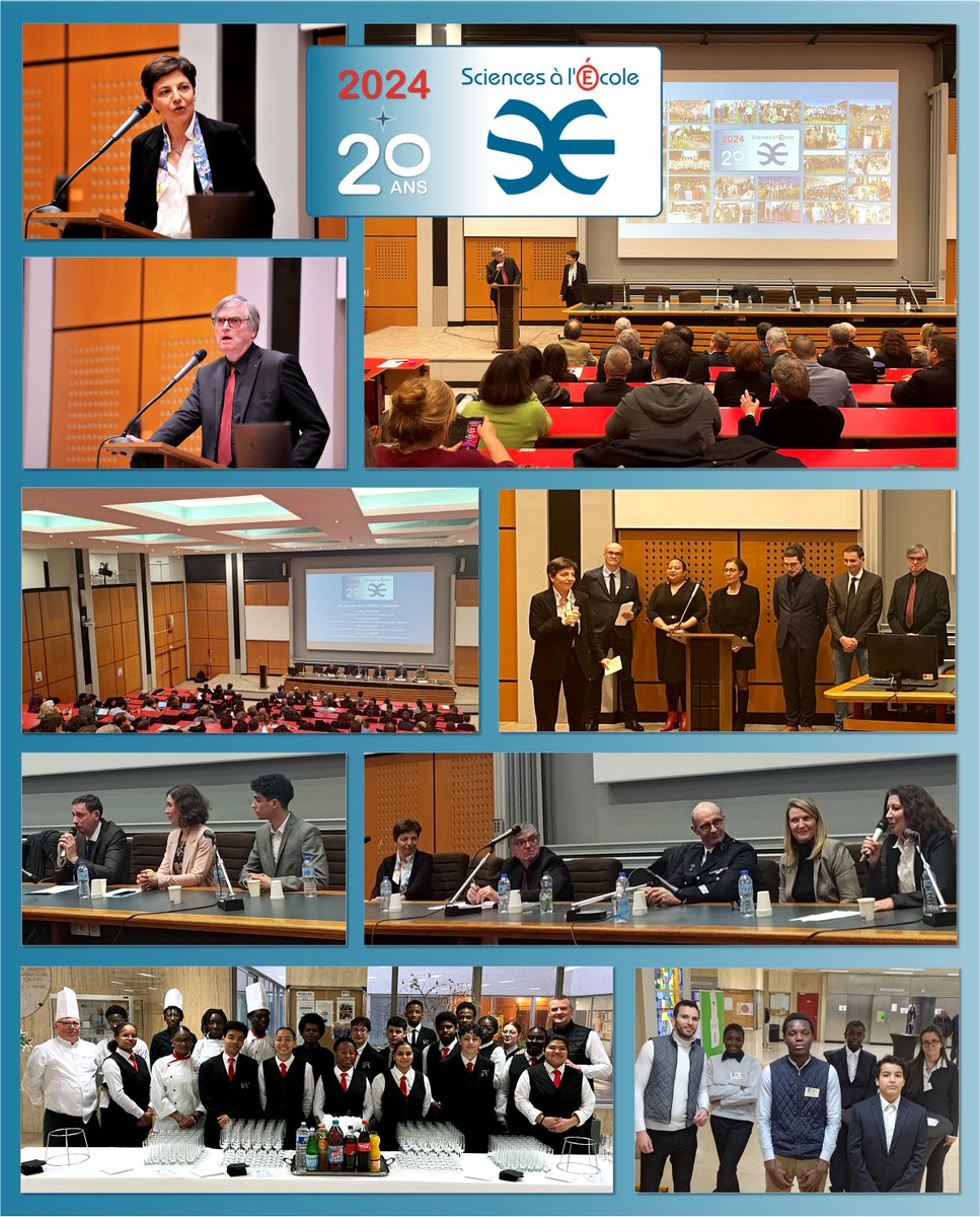 Sciences à l’École – 26 mars 2024 – Une cérémonie anniversaire pour célébrer les 20 ans du dispositif ministériel ⤵️

sciencesalecole.org/sciences-a-lec…

<a href="/education_gouv/">Ministère Éducation nationale</a> <a href="/sup_recherche/">Ministère Enseignement supérieur/Recherche/Espace</a> 
<a href="/Obs_Paris/">Observatoire de Paris | PSL</a> <a href="/Casden_BP/">CASDEN</a> <a href="/Gendarmerie/">Gendarmerie nationale</a> @GendarmeriePjgn <a href="/Fond_CGenial/">Fondation CGénial</a> <a href="/CercleFSER/">Cercle FSER</a> <a href="/MAIF/">MAIF</a>