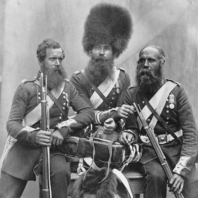 Pleased soldiers can have beards again - if slightly better trimmed than these guys!