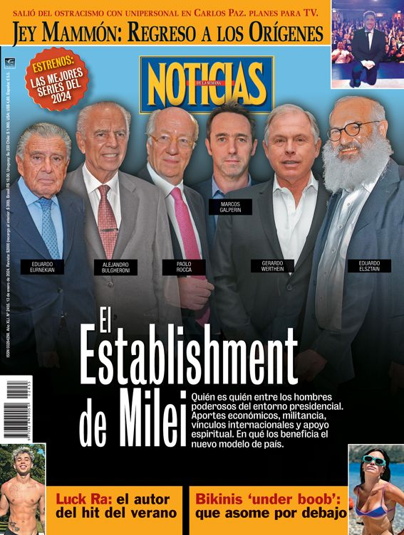 HumbertoTumini's tweet photo. Milei de sus patrones, los grandes empresarios: son “héroes”. 
Rocca de Techint, posee 3.900 millones de U$S y dice: “Argentina necesita el ajuste”. 
Bulgueroni, fortuna de 1.900 millones de U$S, agrega: “No se puede salir sin dolor”.

Las penas de nosotros, las vaquitas ajenas https://t.co/3ZAXkJeDun
