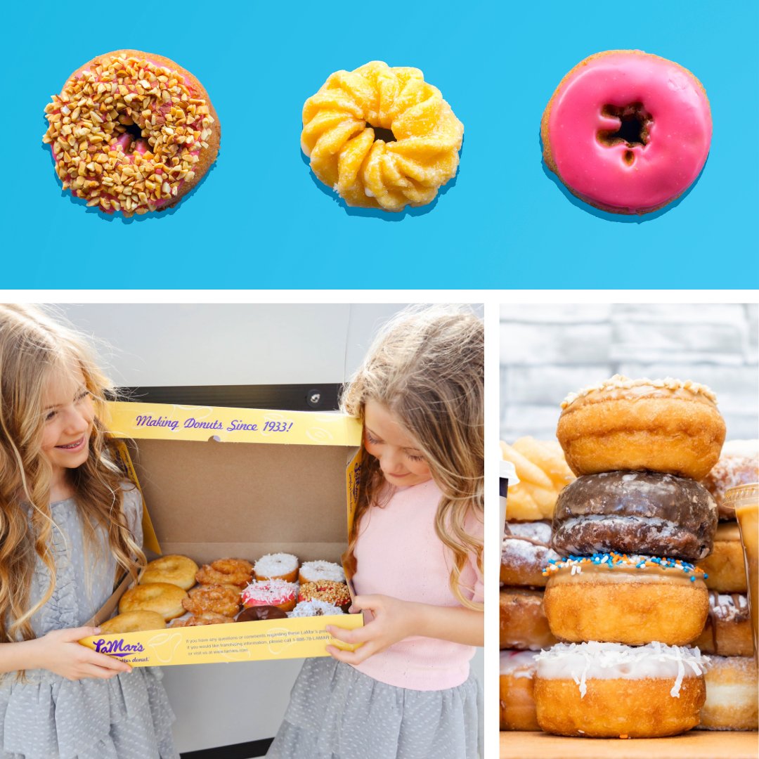 Don’t miss out on fueling your family for Easter Sunday. Our donuts are handcrafted from scratch every morning, made fresh for you to enjoy every single day. Click here for Easter store hours -> lamars.com/locations/ #Easter #EasterSunday #LaMarsDonuts #MadeFreshDaily