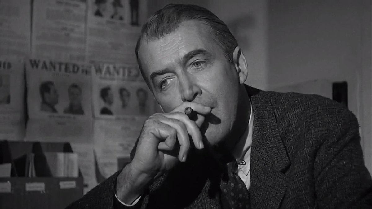 James Stewart received his final of five Best Actor nominations for his performance as an attorney in Otto Preminger's ANATOMY OF A MURDER. His father was so offended by the film that he took out an ad in his local newspaper telling people not to see it. #Oscars
