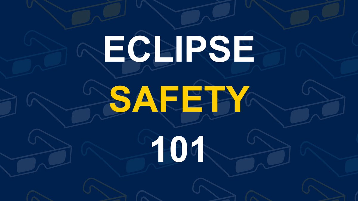 Eclipse Safety 101: A Thread 🧵✨