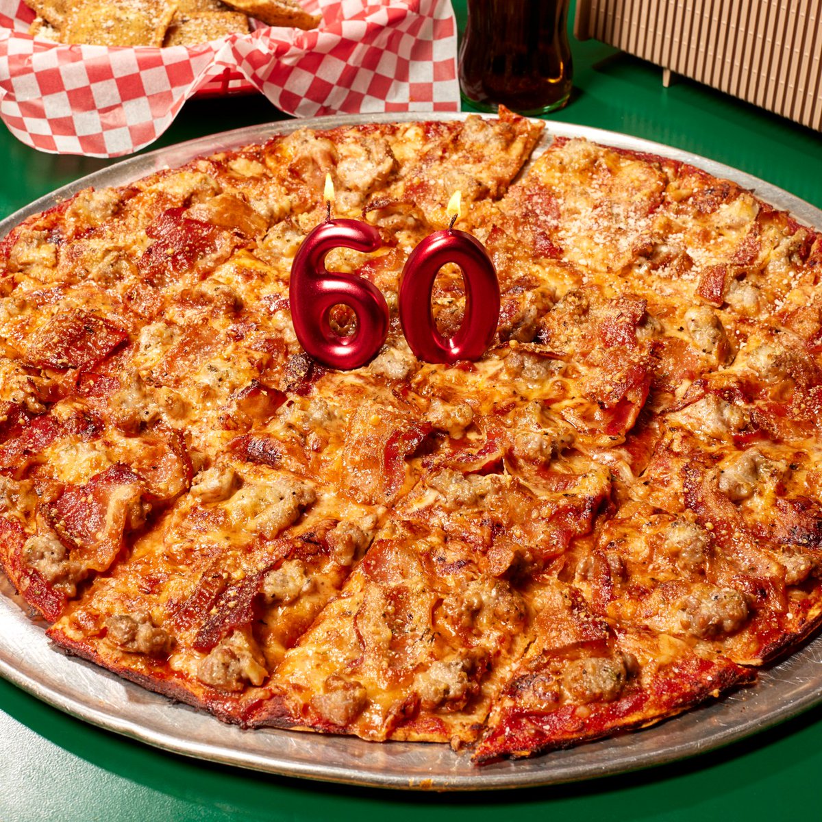 📣 LAST CALL to order an XL 2-Topping Pizza for $19.64! Founded in 1964, we're celebrating #Imos60 all year long! #STL #ImosPizza #STLMade