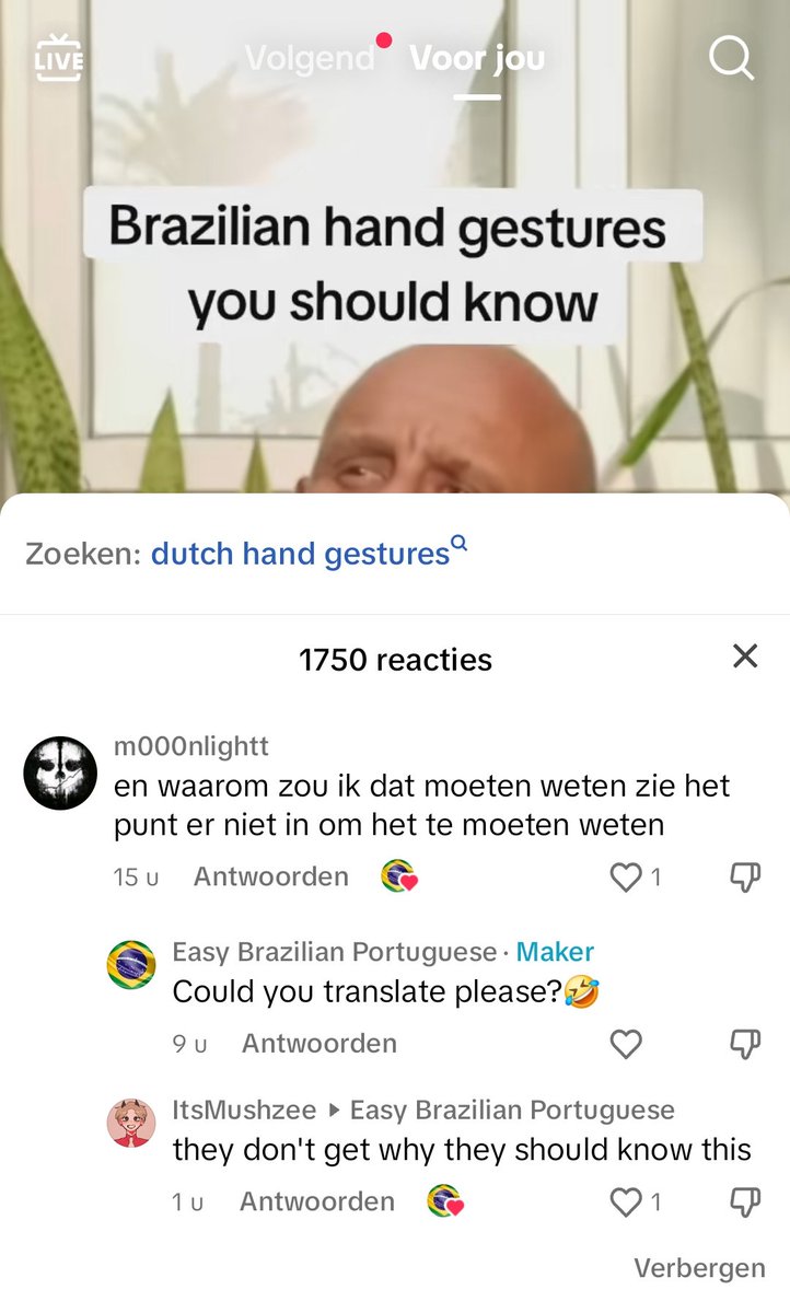 Weet je waar ik de tering van krijg. Lekker Nederlandstalige comments plaatsen onder internationale content. En ten tweede: Swipe dan gewoon door dikke nerd! Dank je wel voor het aanwezig zijn bij mijn TED Talk.