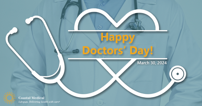 Tomorrow is National Doctors' Day, thank you to our amazing physicians for their commitment to delivering the highest quality patient care every day. Their expertise & dedication make a world of difference. What is the first word that comes to mind when you think of your doctor?