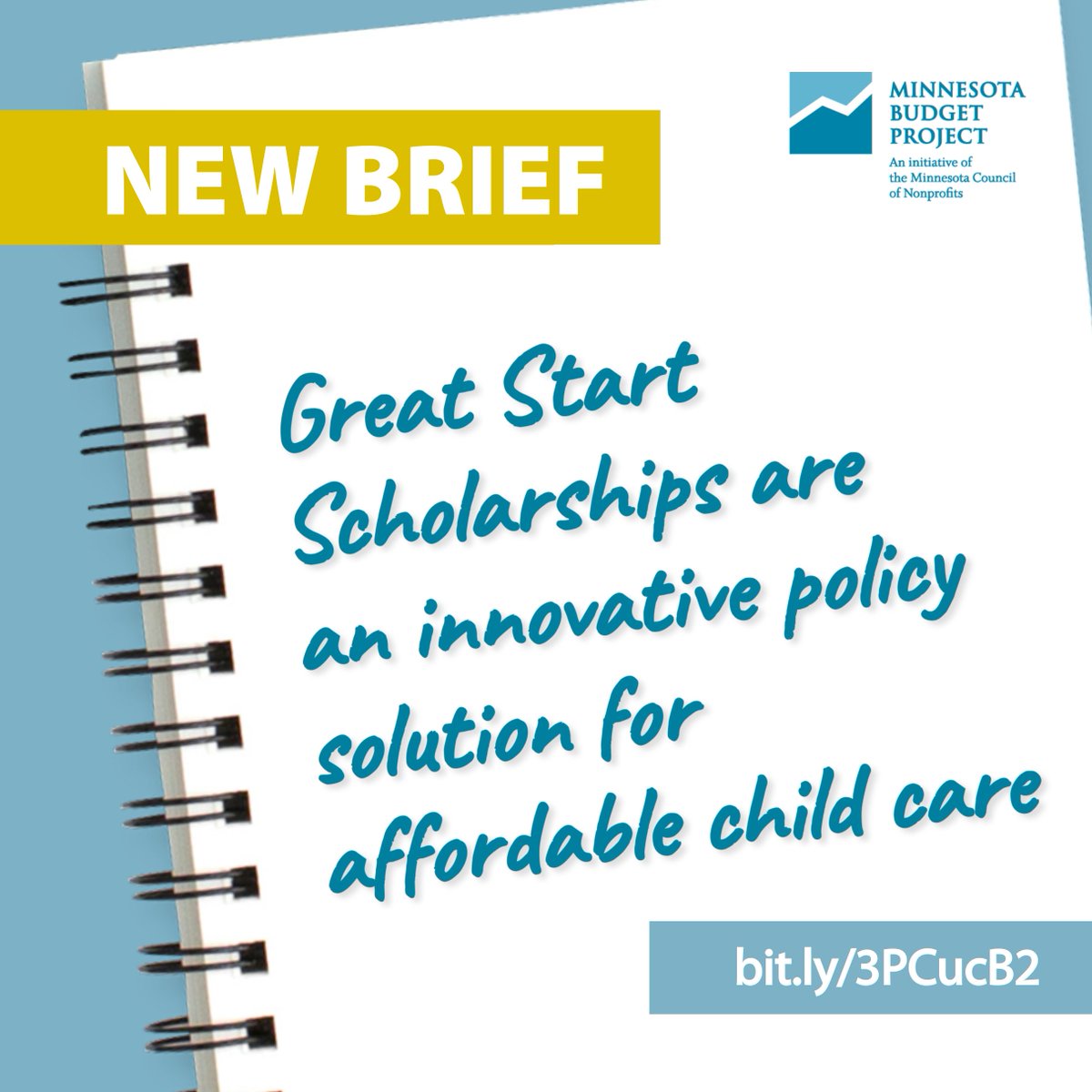 In our latest issue brief, we look at the Great Start Affordability Scholarships, a new policy solution designed to lower monthly child care costs for families across #Minnesota. Read the brief: bit.ly/3PCucB2  

#GreatStartMN #mnleg #affordablechildcare