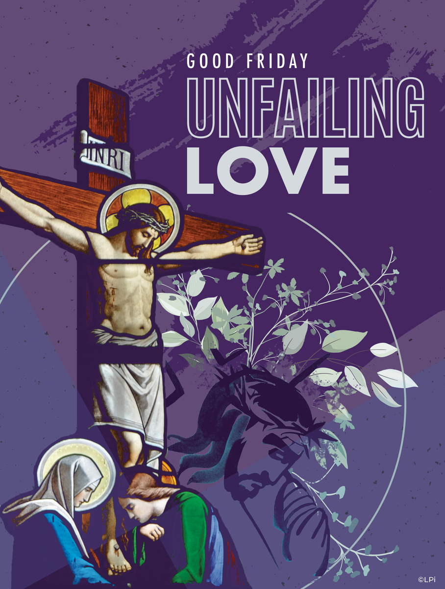 On Good Friday we fix our gaze on the Cross at Calvary and on God's unfailing love. We invite you to join us for: - Stations of the Cross 12:00 PM - The Seven Last Words of Christ 12:45 PM - Celebration of the Lordʹs Passion 1:30 PM - Divine Mercy Chaplet 3:00 PM ‐ 3:15 PM