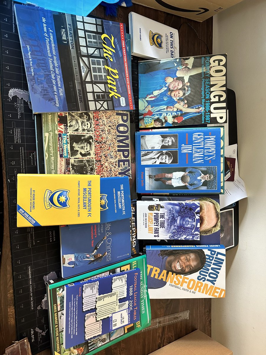 PTID1977 (@ptid1898) on Twitter photo I have a selection of <a href="/Pompey/">Portsmouth FC</a> ompey and football books i’m looking to forward on to a good home. Not sure if they are worth anything. If you’d like them then offer me what you feel otherwise you can have them. #Pompey I have a selection of <a href="/Pompey/">Portsmouth FC</a> ompey and football books i’m looking to forward on to a good home. Not sure if they are worth anything. If you’d like them then offer me what you feel otherwise you can have them. #Pompey
