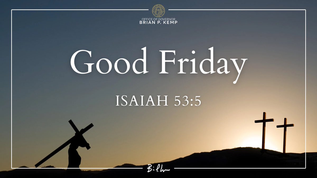 On this Good Friday, we reflect on Christ’s sacrifice and the ultimate price he paid for our salvation.   “But he was pierced for our transgressions, he was crushed for our iniquities; the punishment that brought us peace was on him, and by his wounds we are healed.”