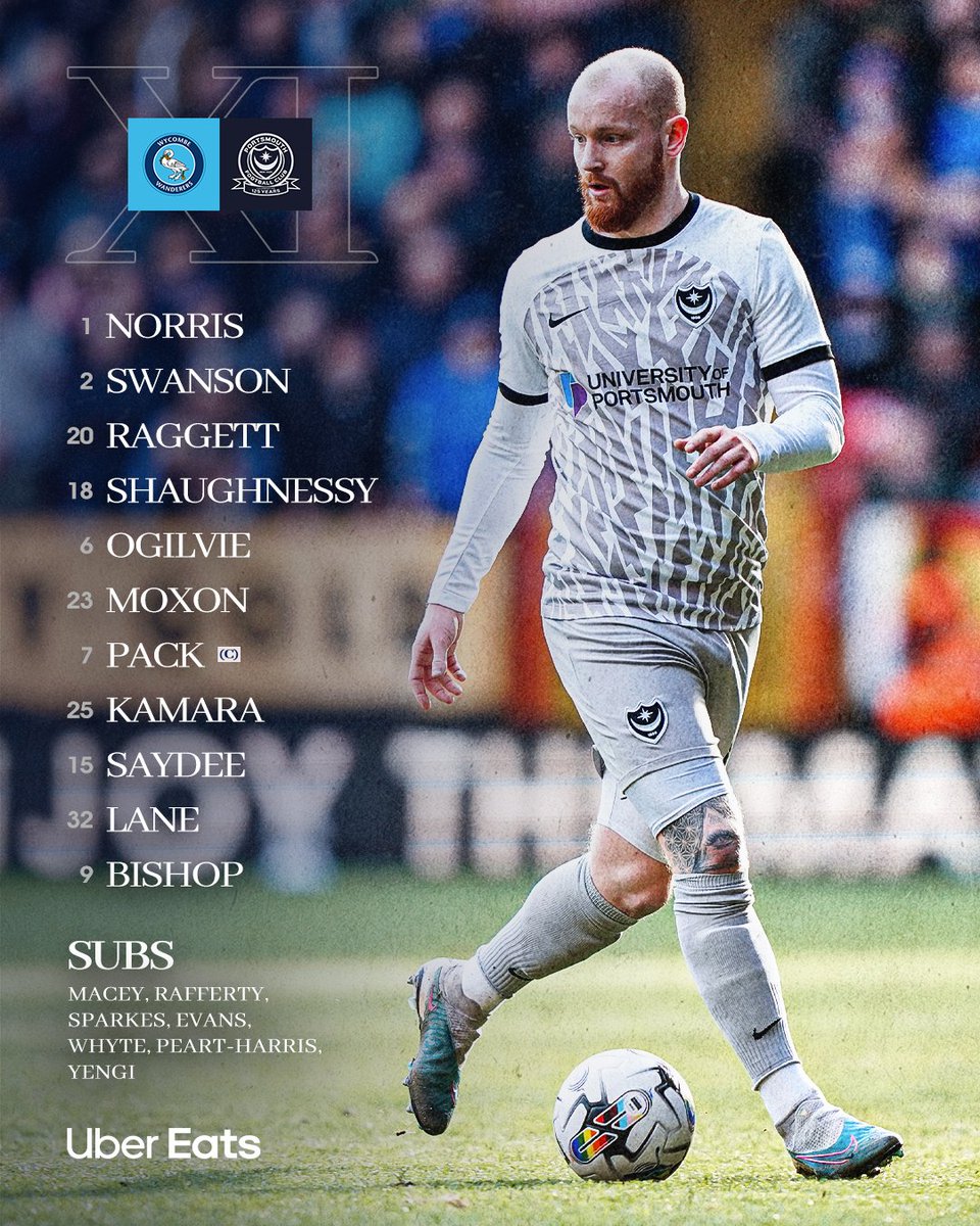 Pompey's tweet photo. 🔄 Two changes

📋 Your #Pompey team news is in https://t.co/YlGz5wKdMO