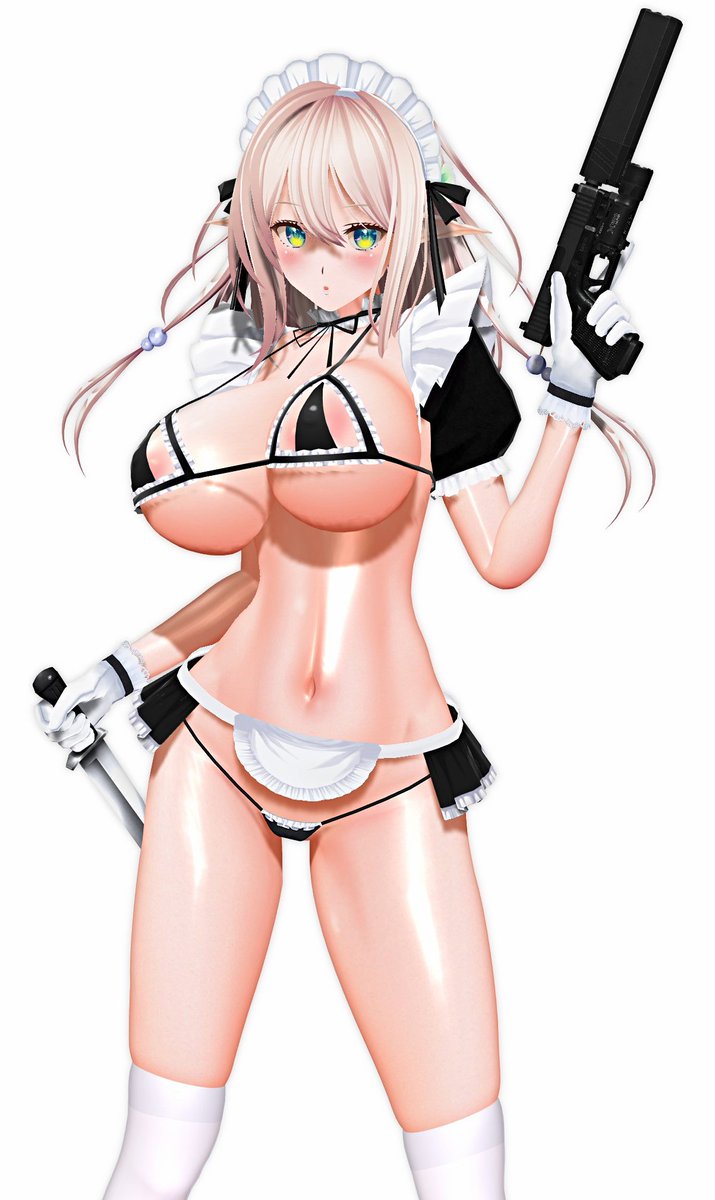 バトルメイド服は機動性を重視
他意はない 
#SKBELF 