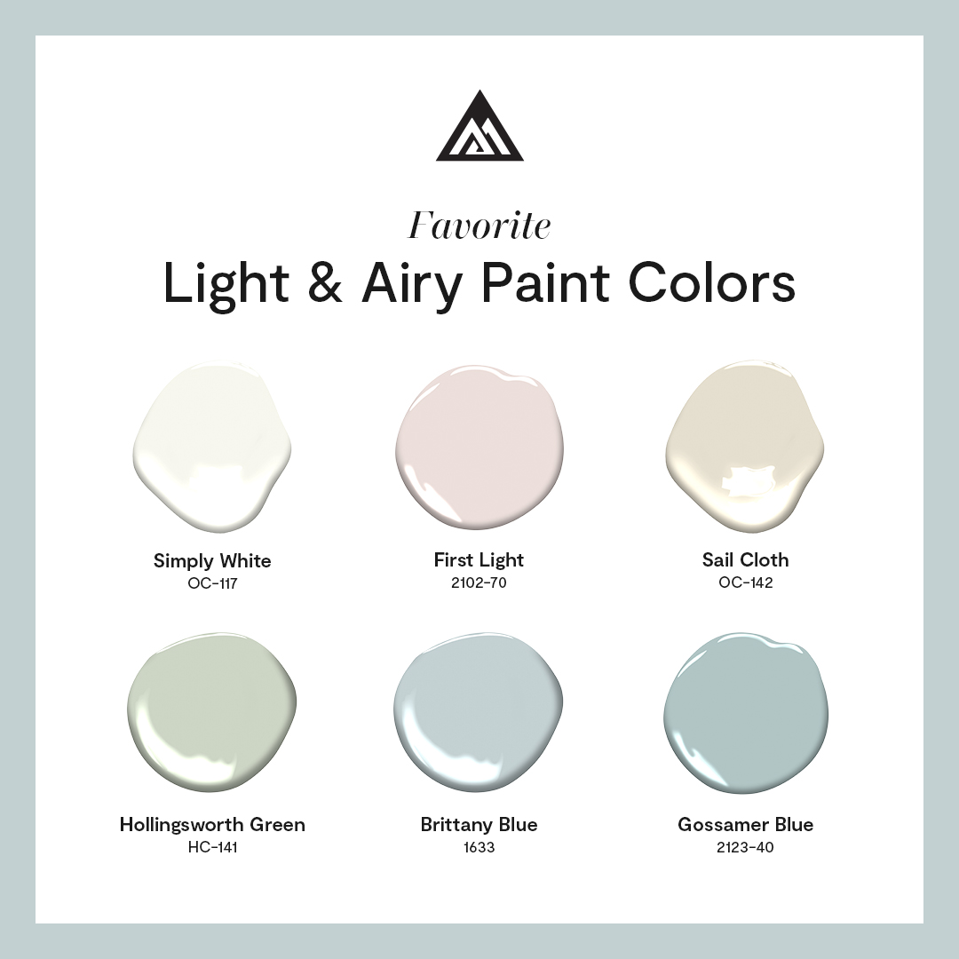 Effortlessly versatile and the perfect foil for seasonal decor (and year-round relaxation), this collection of pastel paint colors will help to balance your space and create a calming respite. bit.ly/3wUQaZx #BenjaminMoore #Paint