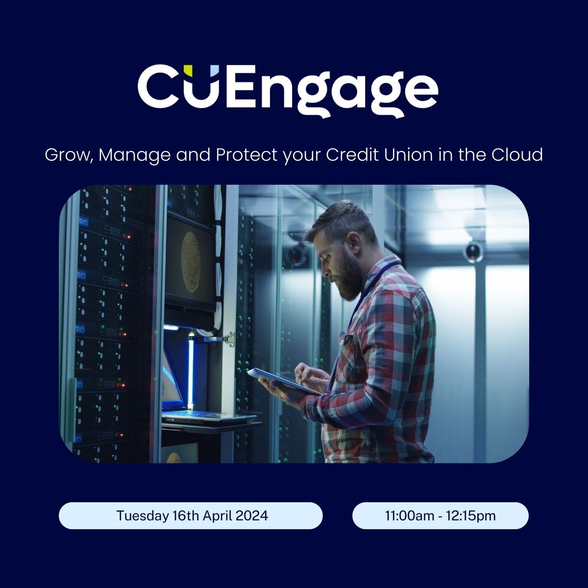 It's time to get your head in the clouds! ☁️
Join our Infrastructure Operations Manager, Stephen Bird and our Compliance &amp; Data Protection Officer, Ben Roy. As they highlight the benefits of our Private Cloud Solution! Click here to confirm your place! ➡️tinyurl.com/yp9kfdfc