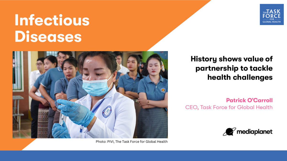 <a href="/TFGH/">The Task Force</a> has partnered with <a href="/MediaplanetUK/">Mediaplanet UKIE</a> on today’s Infectious Diseases campaign, launching online and within the <a href="/guardian/">The Guardian</a> 📰 Follow the link to read more from CEO Dr. Patrick O’Carroll: tinyurl.com/yddrn4b3 #InfectiousDiseasesCampaign2024