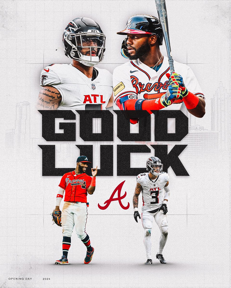 AtlantaFalcons's tweet photo. Rise up, #BravesCountry https://t.co/HUkmBmo3SY