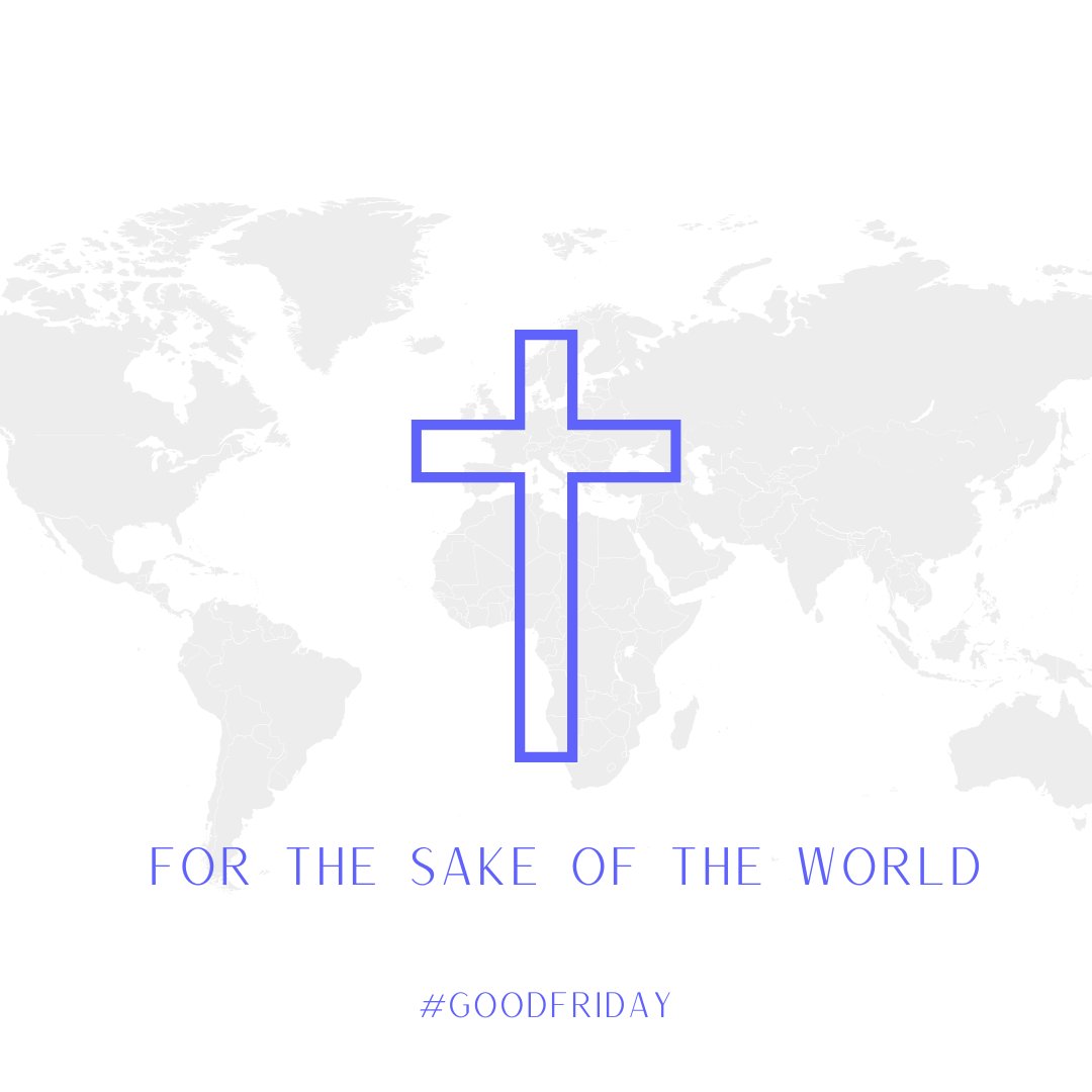 "But he was pierced for our transgressions, he was crushed for our iniquities; the punishment that brought us peace was on him, and by his wounds we are healed." 
—Isaiah 53:5 

#GoodFriday