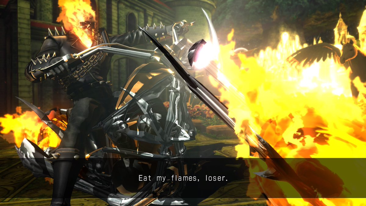 LordVerkins's tweet image. Ghost Rider will always be cool. #MarvelComics #MarvelVsCapcom3