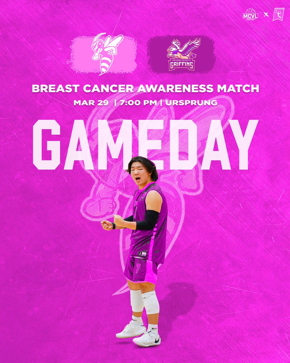 Flood the gym in pink 🩷 

🆚 Fontbonne
📍 Ursprung Gymnasium
⌚️ 7:00 PM

#BWgrit | #bwmvb | #team4 | #BreastCancerAwareness