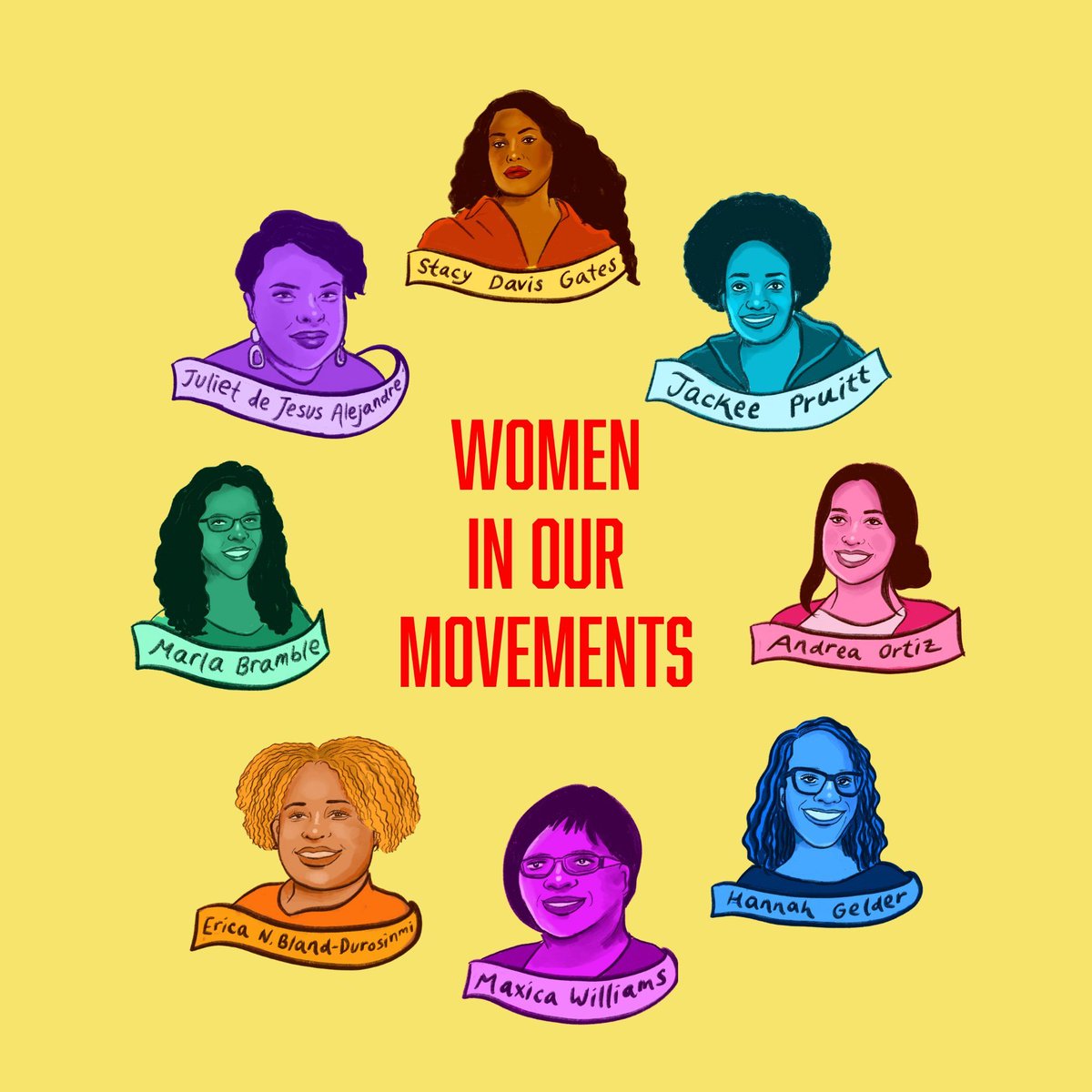 This #WomensHistoryMonth we want to uplift some of the amazing trailblazing women in our coalition and membership. 🧵 

✍️ Graphics by Danbee Kim