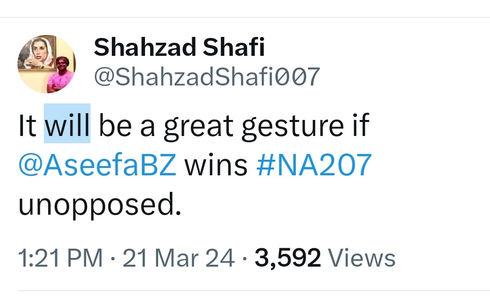 This is what I said somedays ago 🤩 Congratulations Bibi @AseefaBZ 💐🙏🏻