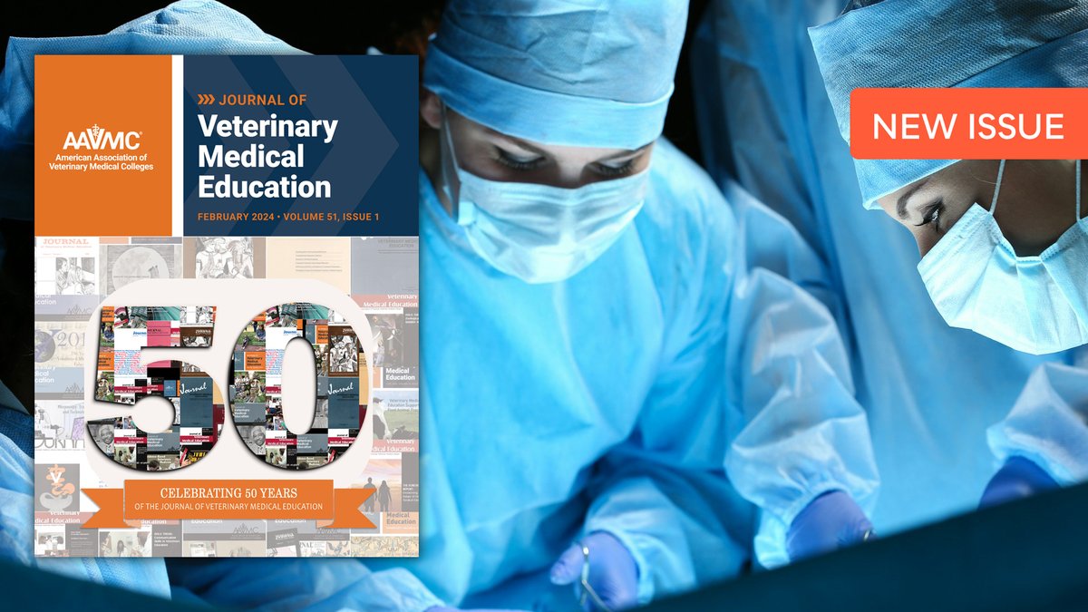 An article in JVME 51.1 assesses professional education programs for the effectiveness, impact, and feasibility of different accreditation approaches. Read proposed best practices in accreditation for #veterinary programs: bit.ly/JVME511m @LindaPRESCOTTC1 @theRCVS