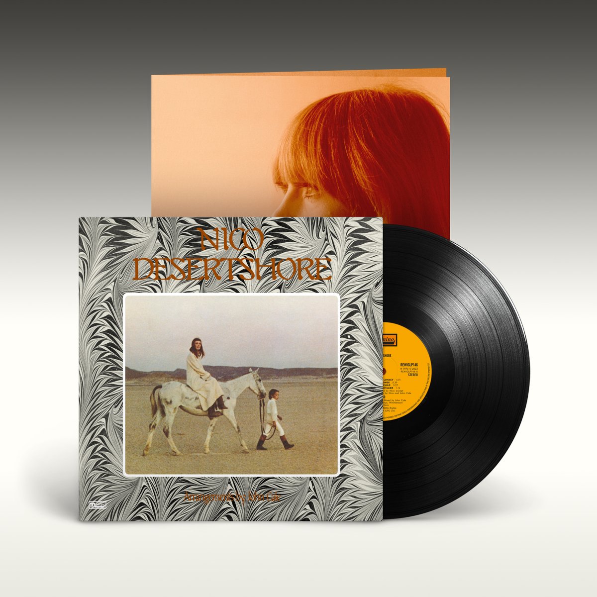 Available today! Two reissues of classic but long out-of-print Nico albums are out now on vinyl and CD. Both ‘The Marble Index’ and ‘Desertshore’ feature audio mastered from the original tapes and previously unreleased photos. domino.ffm.to/nicoreissues-lp