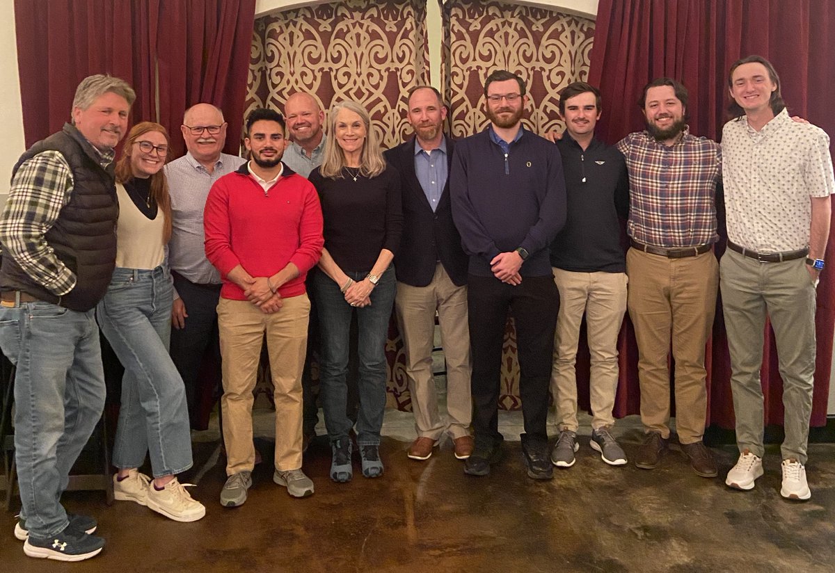 Mike Richardson (@arkansasturf) on Twitter photo Special dinner to celebrate Daniel O'Brien for successfully defending his dissertation yesterday! He will soon be joining the <a href="/USGAGrnSection/">USGA Green Section</a> ! Congrats!! Special dinner to celebrate Daniel O'Brien for successfully defending his dissertation yesterday! He will soon be joining the <a href="/USGAGrnSection/">USGA Green Section</a> ! Congrats!!