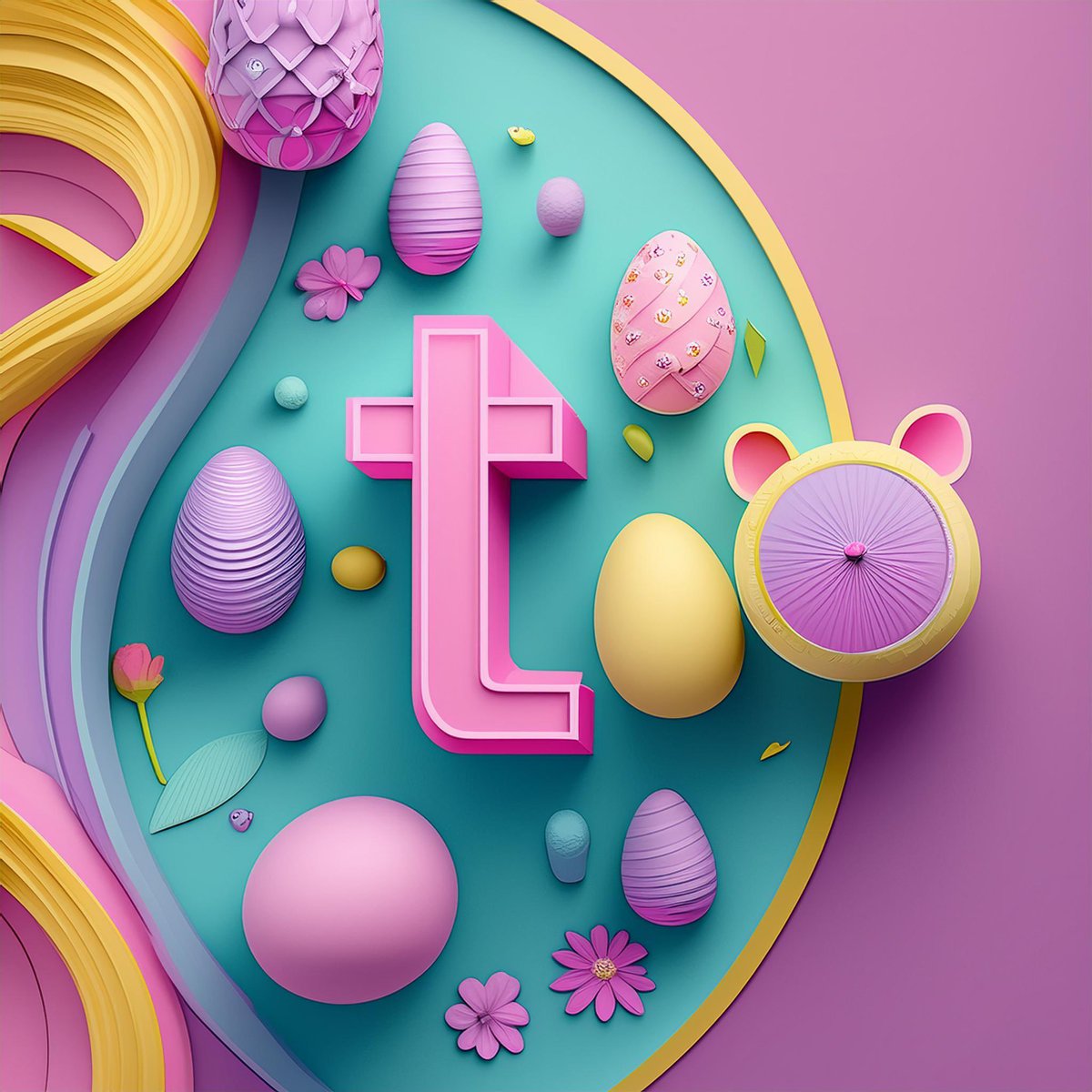 TrueShiftAI's tweet image. Påsken giver anledning til ro, hygge og kreativitet. Krydrer man det med kunstig intelligens, får man denne påskehilsen grafik. 

Hele Trueshift AI teamet ønsker jer en skøn påske og god påskeægjagt allesammen!

#påske #kunstigintelligens #ai #trueshift