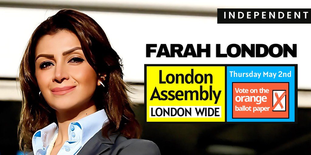 It’s official I am on the orange ballot paper, now all you have to do is vote!! 

Let’s make history together, vote the first independent on the London Assembly #londonelections #elections2024 #uk