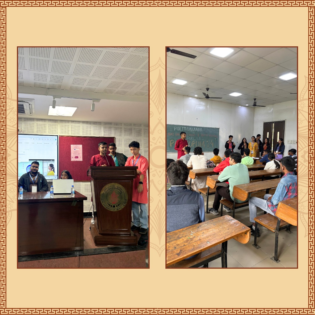 Republica_ARSD's tweet photo. Republica: The Association of Political Science at Atma Ram Sanatan Dharama College, Delhi University, held it's Politomania- The Quiz competition as part of its Annual Departmental fest, Poliforum'24. 
Here are some highlights from the events 📷 ✨️ https://t.co/e9WfTe5QxA
