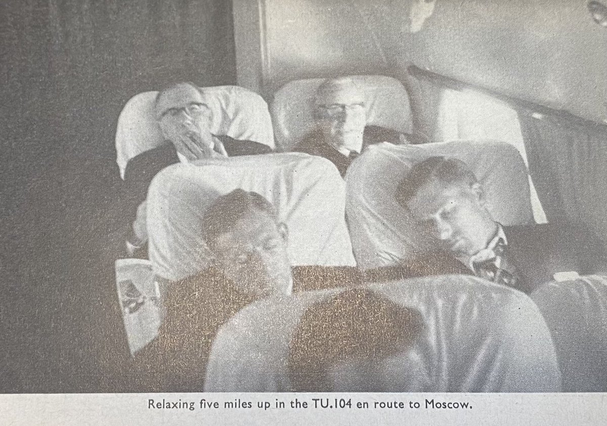 Five miles up Dannys out for the count en route to Moscow 1959