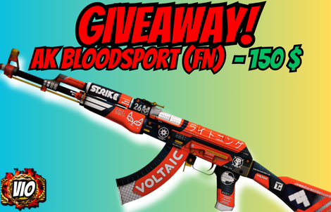 🔥CS2 GIVEAWAY🔥
🎁 AK-47 | Bloodsport Factory New ($150)

➡️ TO ENTER:
✅ Follow me 
✅ Retweet
✅ Sub &amp; Like -> youtu.be/QZO3DCMv5MQ  (show full screen proof)

⏰ Giveaway ends on next Sunday (7th April 2024) #CS2 #CS2Giveaway #CS2Giveaways