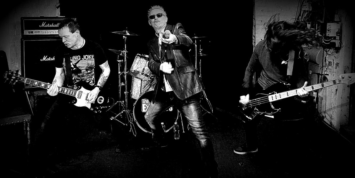 TONIGHT   3rd gig in with new bassist  Tom Duff,  and after  a 2 month break from shows  coz  Singer Sean  has had a bionic knee  fitted.   LIVE AT  THE  CROWN   LINCOLN RD  PETERBOROUGH   8.30PM.      #PUNKROCK