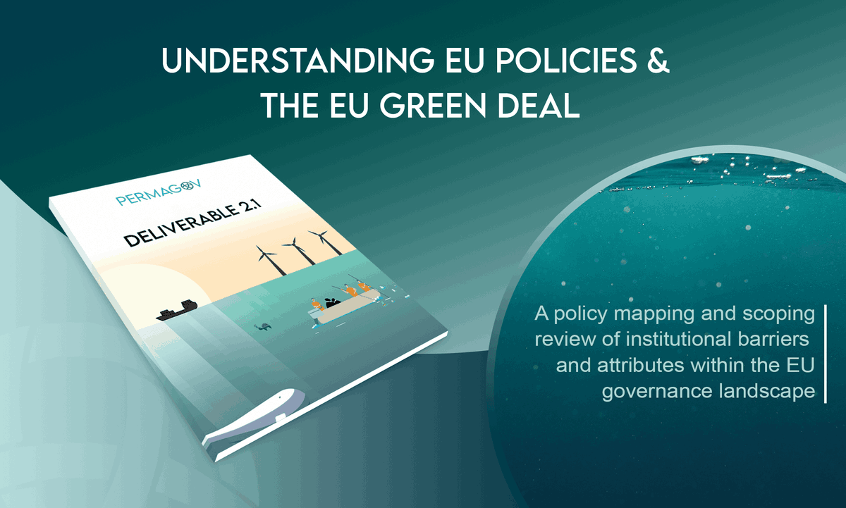 Marine governance needs to evolve if we are to achieve climate objectives under the EU Green Deal. But how do we move forward with this improvement given EGD’s complex, onion-like structure and intricate connections to land-based activities? Find out ⬇️ permagov.eu/post/a-report-…