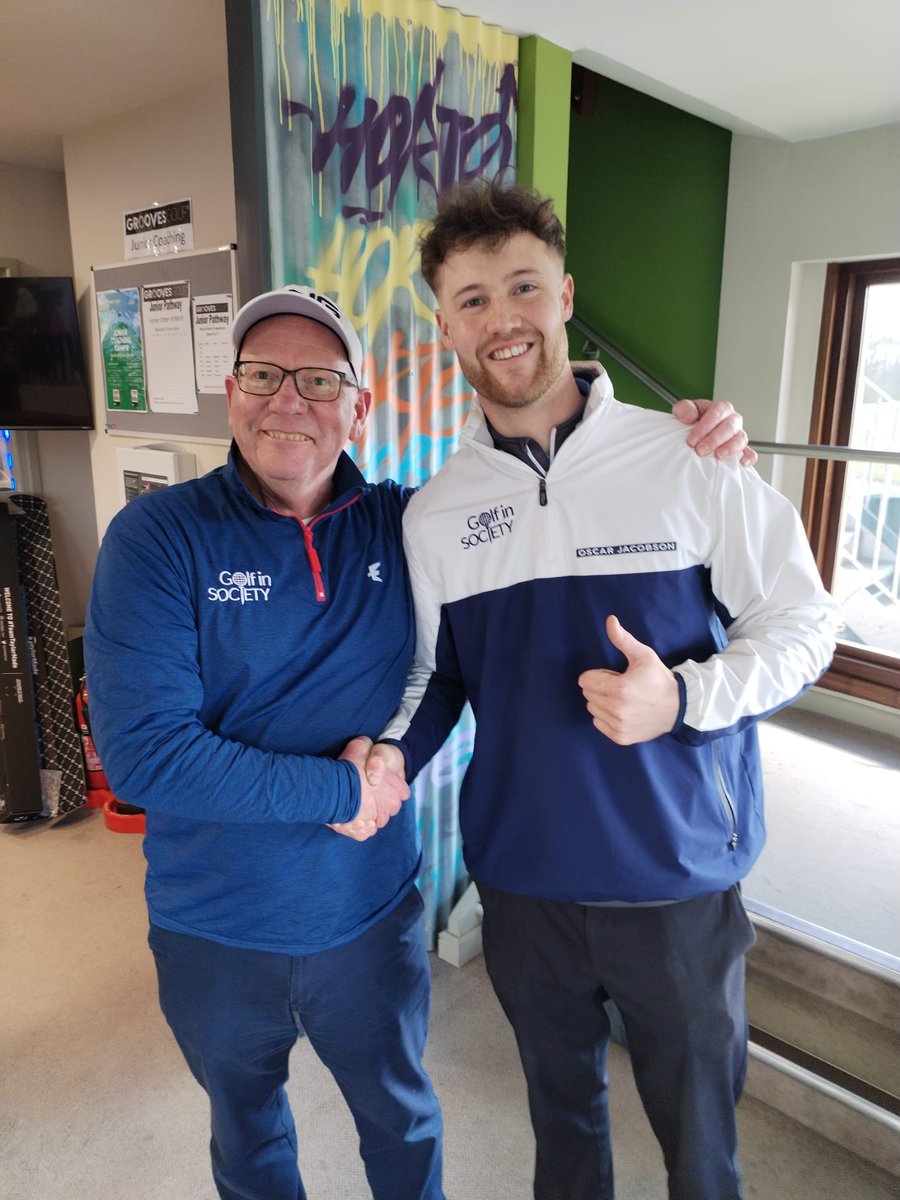 Welcome onboard Louie! 'I'm so proud of Louie, our latest CGA recruit. He's an absolute natural in supporting our golfers enjoy a great time at @RuddingParkGolf ' - GIS Founder Anthony Blackburn