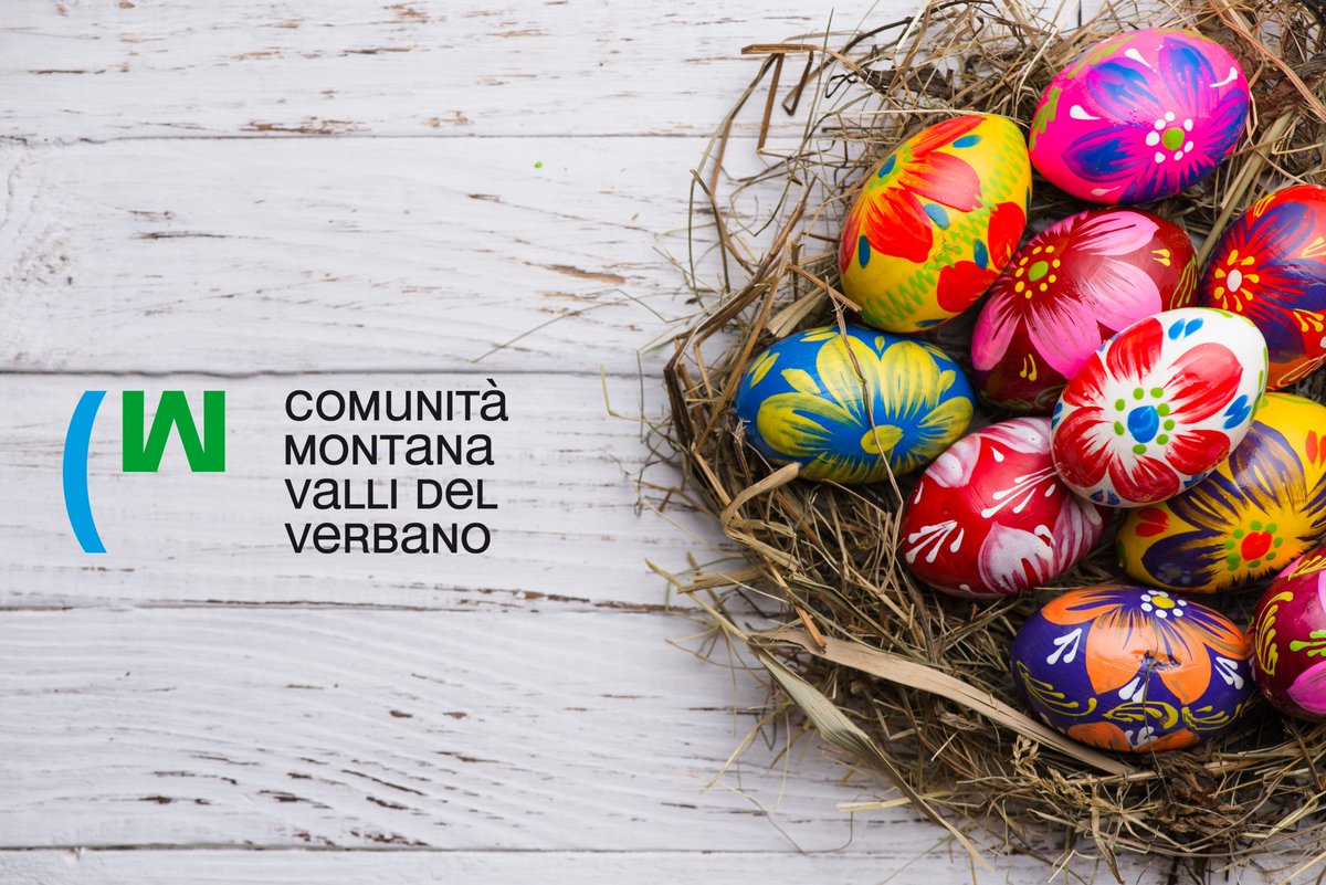 Vi auguriamo di trascorrere questi giorni di festa con gioia circondati dall’affetto dei vostri cari.

Buona Pasqua da parte di Comunità Montana Valli del Verbano