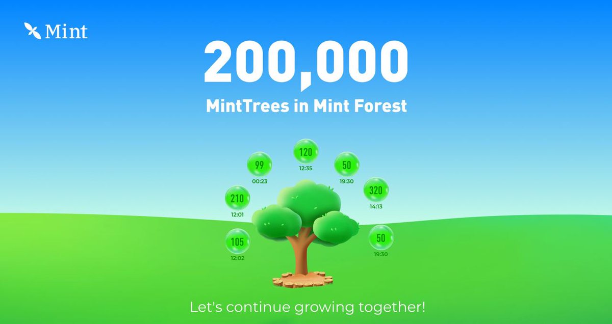 MintBangladesh's tweet photo. 🌳🎉 উত্তেজনাপূর্ণ ঘোষণা! 🎉🌳
আমরা ঘোষণা করতে পেরে আনন্দিত যে মিন্ট ফরেস্ট 200,000 মিন্টট্রি অতিক্রম করেছে!
🌟মিন্ট ফরেস্টকে সমৃদ্ধ করতে তাদের অব্যাহত সমর্থন এবং উত্সর্গের জন্য মিন্ট সম্প্রদায়কে ধন্যবাদ৷🌳✨️
#মিন্টফরেস্ট #200KTrees #MintCommunity #MintBlockchain https://t.co/a57BSLA1Cg