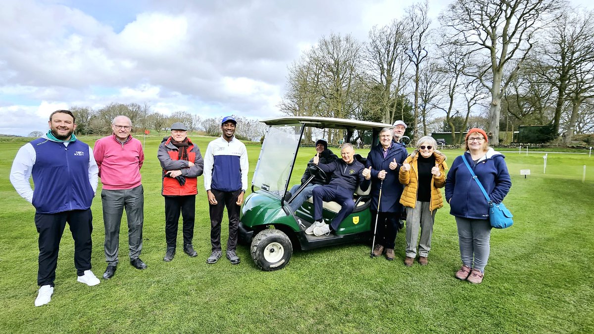 Our newest team member, Billy the Buggy! It's fantastic to be back at Charwood Forest Golf Club. A big thank you goes to Nigel, for enabling us to purchase this new Buggy for our incredible members, aiding their mobility around the course and practice facilities.
